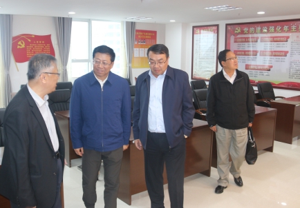 青海省副省長、省國資委黨委書記、主任王黎明，蒞臨省物產集團調研指導工作