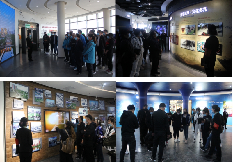 三建公司、現代物流公司黨支部聯合開展“參觀愛國教育基地，弘揚愛國主義精神”活動